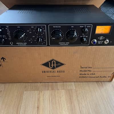 Universal Audio LA-610 MkII Tube Channel Strip