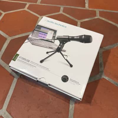 Audio-Technica AT2005USB Handheld Cardioid USB/XLR Dynamic Microphone 2010s - Black