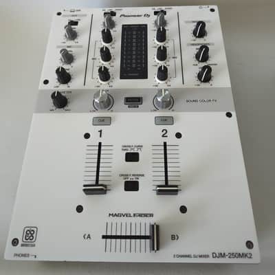 Pioneer DJ DJM-250 MKII Mixer with Decksaver & Adapter