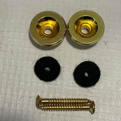 2020's Jackson JS Dinky Series Guitar Oversize Factory Gold Strap Buttons
