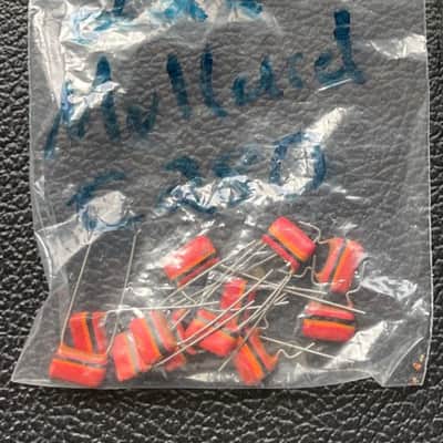 NOS Mullard Tropical Fish Capacitors Vintage Tube Amp Tone Caps 150nF 22nF C280 Marshall Vox Fender
