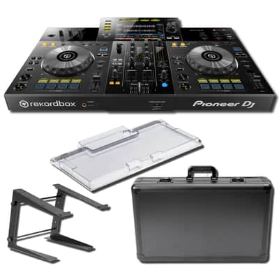 Pioneer XDJ-RR Digital DJ System with Magma MGA41103 Carry Case, Protectice Cover, and Laptop Stand