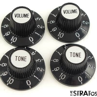 4 Fender Squier Classic Vibe Starcaster GUITAR CONTROL KNOBS.