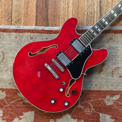 Eastman T486-RD Semi-Hollow Electric w/OHSC