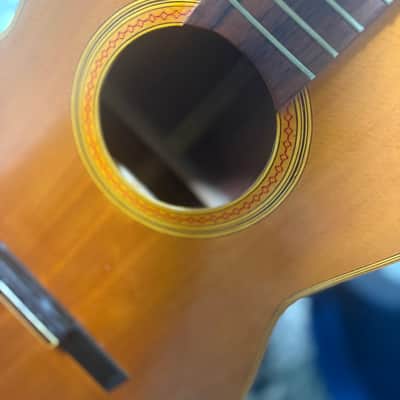 Vintage Handmade Classical Guitar – Likely European or Japanese Build