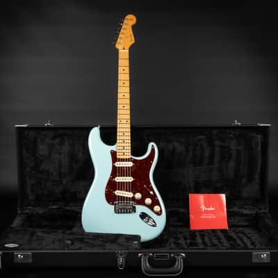 2020 Fender Vintera '50s Stratocaster Modified MN - Daphne Blue | 1,000β¬ Upgrades Kloppmann ST60 Pickups Dummy Coil Maple Fretboard | OHSC