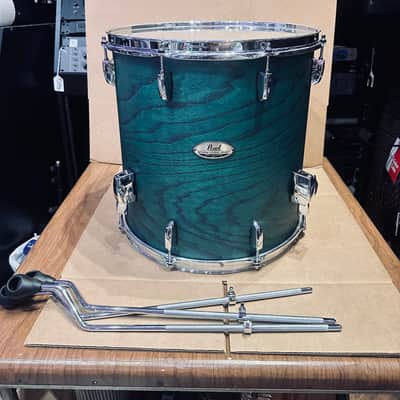 Pearl Session Studio Select 16x16 Floor Tom β Emerald Mist / Emerald Fade Burst #851 β Display Model β Never Played