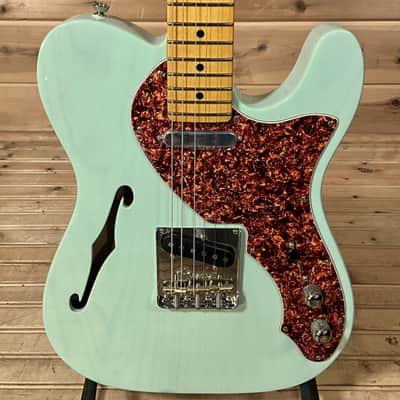 Fender American Professional II Telecaster Thinline - Transparent Surf Green