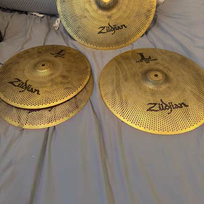 Zildjian L80 Low Volume Cymbal Set (LV468) – 14” HH / 16” Crash / 18” Crash Ride