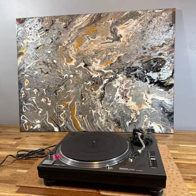 technics sl-1200mk2 Direct Drive turntable Black Dj Audiophile