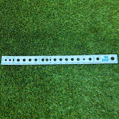 Fender Twin Reverb 1970’s Original Face Plate Silver Face