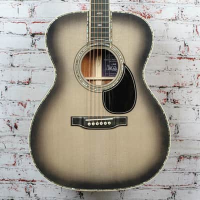 Martin - OM-45 - John Mayer 20th Anniversary Limited Edition - Acoustic Guitar - Platinum Gray Burst - w/ Hardshell Case - x0824