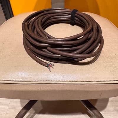 RCA Vintage Original Microphone Cable 44BX 77D/DX BK5 Brown