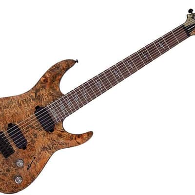 Schecter Omen Elite-7 Electric Guitar - Charcoal