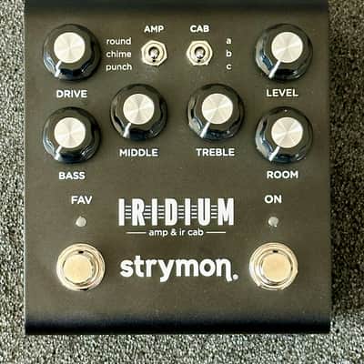 Strymon Iridium Amp and IR Cab Pedal - Black