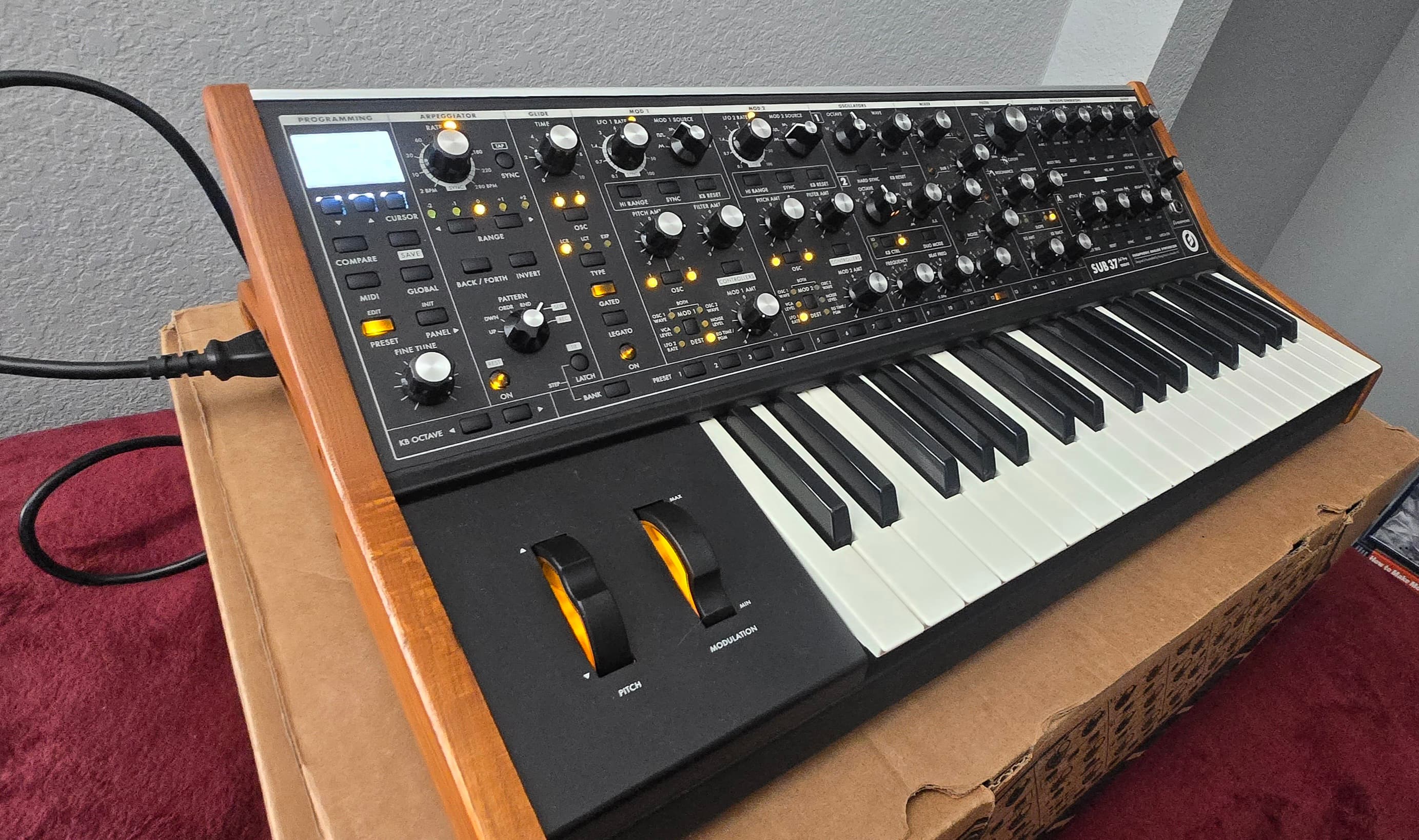 Moog Subsequent 37 Analog Synth 2021 - Present - Black