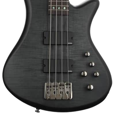 Schecter Stiletto Studio-4 String Bass See-Thru Black Satin