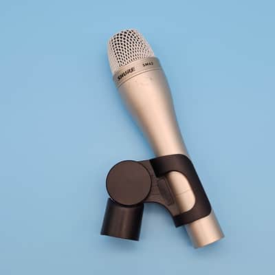 ☆Vintage 1990s Shure SM63 *New Foam* Omnidirectional Dynamic Microphone w/ Mic Clip - Electro-Voice 635A Omni Alternative