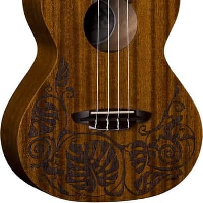 Luna Lizard Mahogany Tenor Ukulele Pack UKEMOTPACK