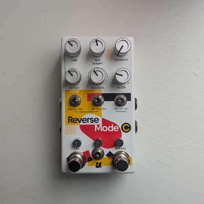 Chase Bliss Audio Reverse Mode C 2023 - White Graphic