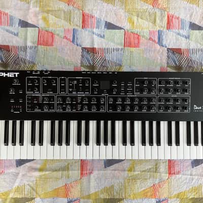 Sequential Prophet Rev2 61-Key 8-Voice Polyphonic Synthesizer 2018 - Present - Black with Wood Sides