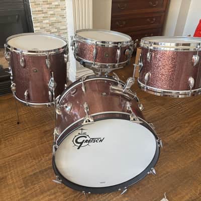 Gretsch 60’s Progressive Jazz Burgundy Sparkle Drum Set