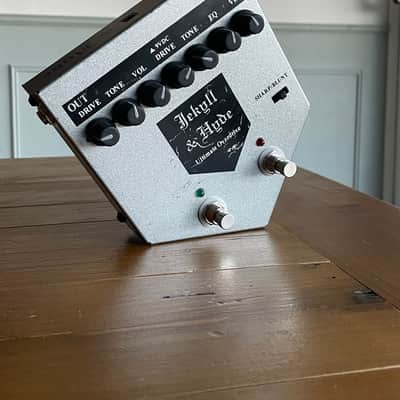 Visual Sound Jekyll & Hyde Ultimate Overdrive V1 1990s - Silver USA - JRC 4558 TS808 + Marshall Shredmaster circuits