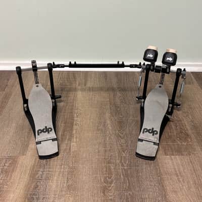 PDP PDDP812 800 Series Double Bass Drum Pedal 2020s - Chrome / Black