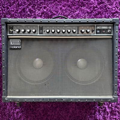 1986 Roland Jazz Chorus JC-120 120-Watt Solid-State Guitar Combo Amplifier (Made in USA)