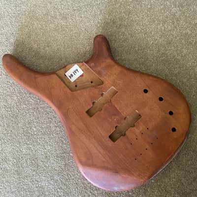 5 String Bass Mahogany Wood Body