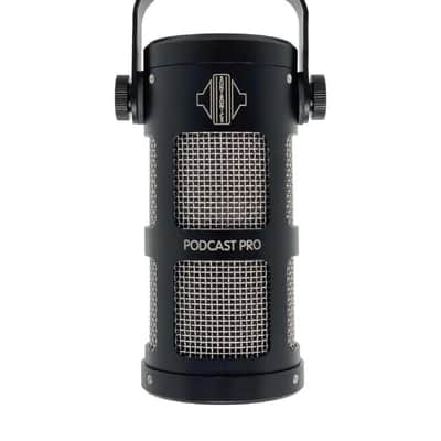Sontronics Podcast Pro - Dynamic Podcast / Streaming / Broadcast / Gaming Microphone. Black