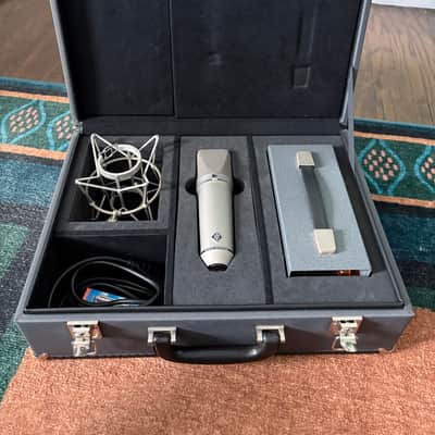 Neumann U 67 Set Large Diaphragm Multipattern Tube Condenser Microphone Reissue 2018 - Present - Nickel