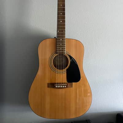Fender FA-100 Spruce/Basswood Dreadnought 2010s - Natural