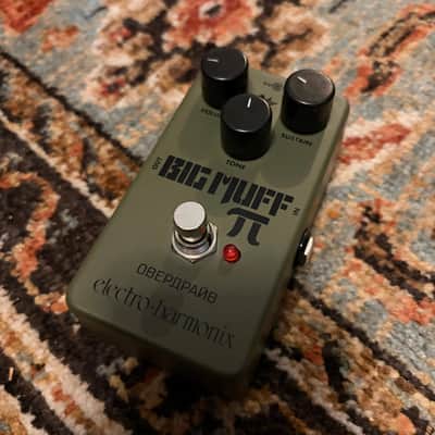Used Electro Harmonix Green Russian Big Muff Pi Fuzz Pedal