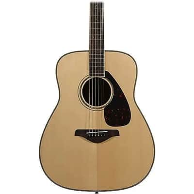 Mint Yamaha FG830 FG Series Dreadnought-Style Acoustic Guitar - Natural