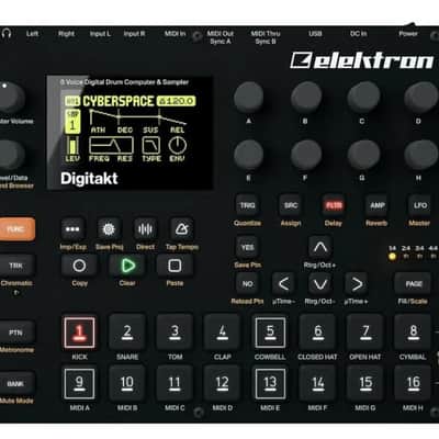 Elektron Digitakt II 2024 - Present - Black