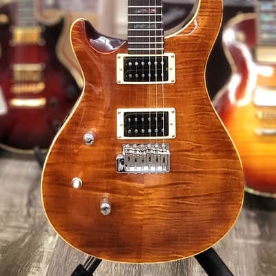 AIO Wolf W400 TRE Left-Handed Electric Guitar - Tiger Amber GS-010