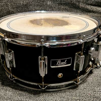 1980s Pearl 14" Snare Drum Maple Shell Made in Japan