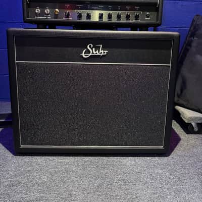 Suhr Hedgehog 50 Programmable 50-Watt 2x12" Guitar Amp Half Stack 2013 - Present - Black with Tolex Panel