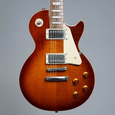 Epiphone Les Paul Standard Plus Top PRO 2012 - Cherry Sunburst