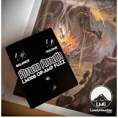 LonelyMountainSounds Amon Amarth op-amp fuzz 2026 - Black