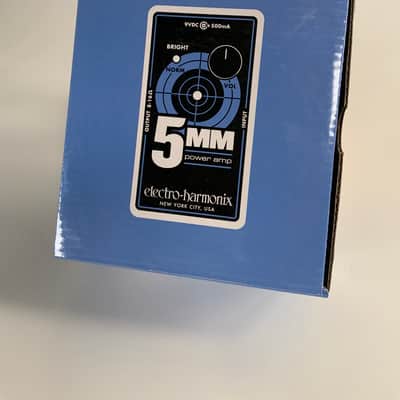Electro-Harmonix 5mm Power Amp Pedal - NEW - Compact 5W Guitar Amp Pedal