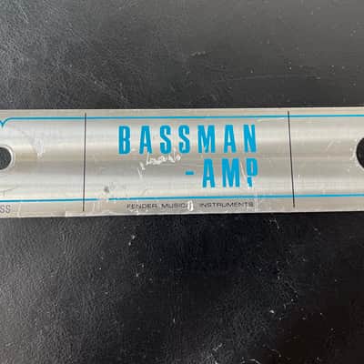 1970’s-FENDER Bassman-Amp /Silver Faceplate