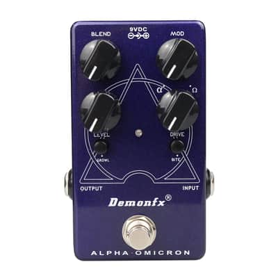 Demonfx Alpha Omicron Bass Distortion Pedal (Darkglass Alpha Omicron clone)