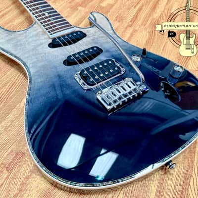 π₯2024π₯ Ibanez SA360NQM Black Mirage Gradation HSS Electric Guitar~ MINT!