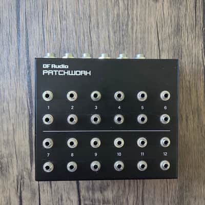 DF Audio Patchwork 24-Point Desktop Patch Bay 2023 - Gloss