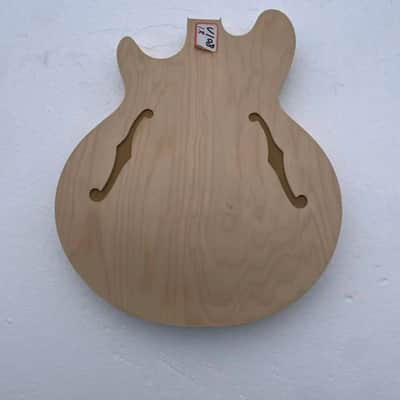 Lefty 4 String Semi Hollow Jazz Bass Body