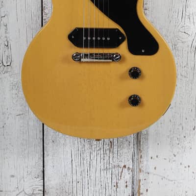 Epiphone 2025 Les Paul Junior Solid Body Electric Guitar TV Yellow with Gig Bag