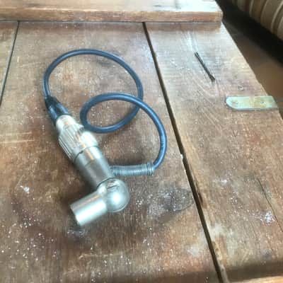 Vintage Neumann Pig tail XLR / XLR with swivel head.