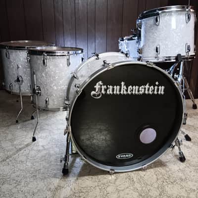 Custom Drum Kit N/A Mid 90s - White Marin Pearl